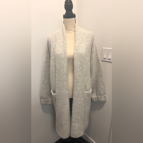 Brand new MADEWELL Glenridge Shawl-Collar
Sweater cardigan grey color size S - Picture 1 of 11